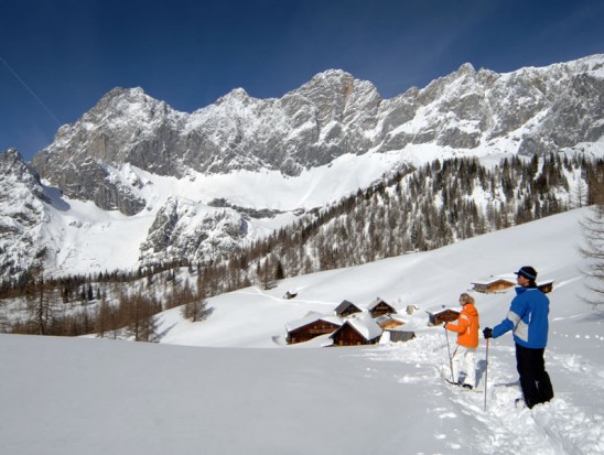 Winterwandern am Hochplateau Ramsau